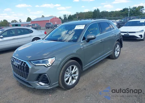 2025 Audi Q3 Premium 45 Tfsi S Line Quattro Tiptronic from USA, damaged, VIN WA1DECF39S1057116